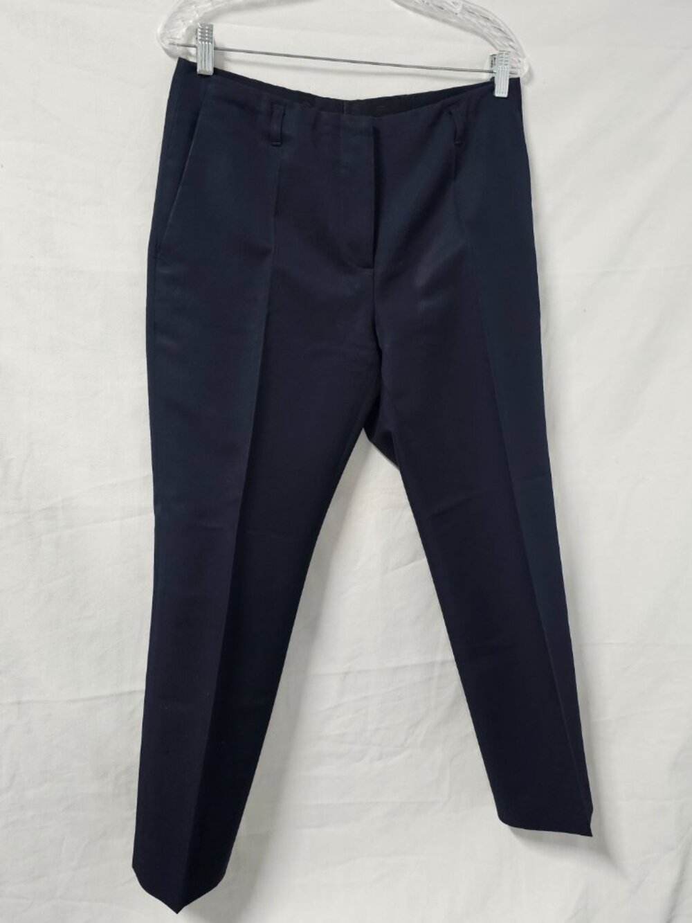 Dries Van Noten Women’s Trouser Pants Size 40 Deep Navy Blue
